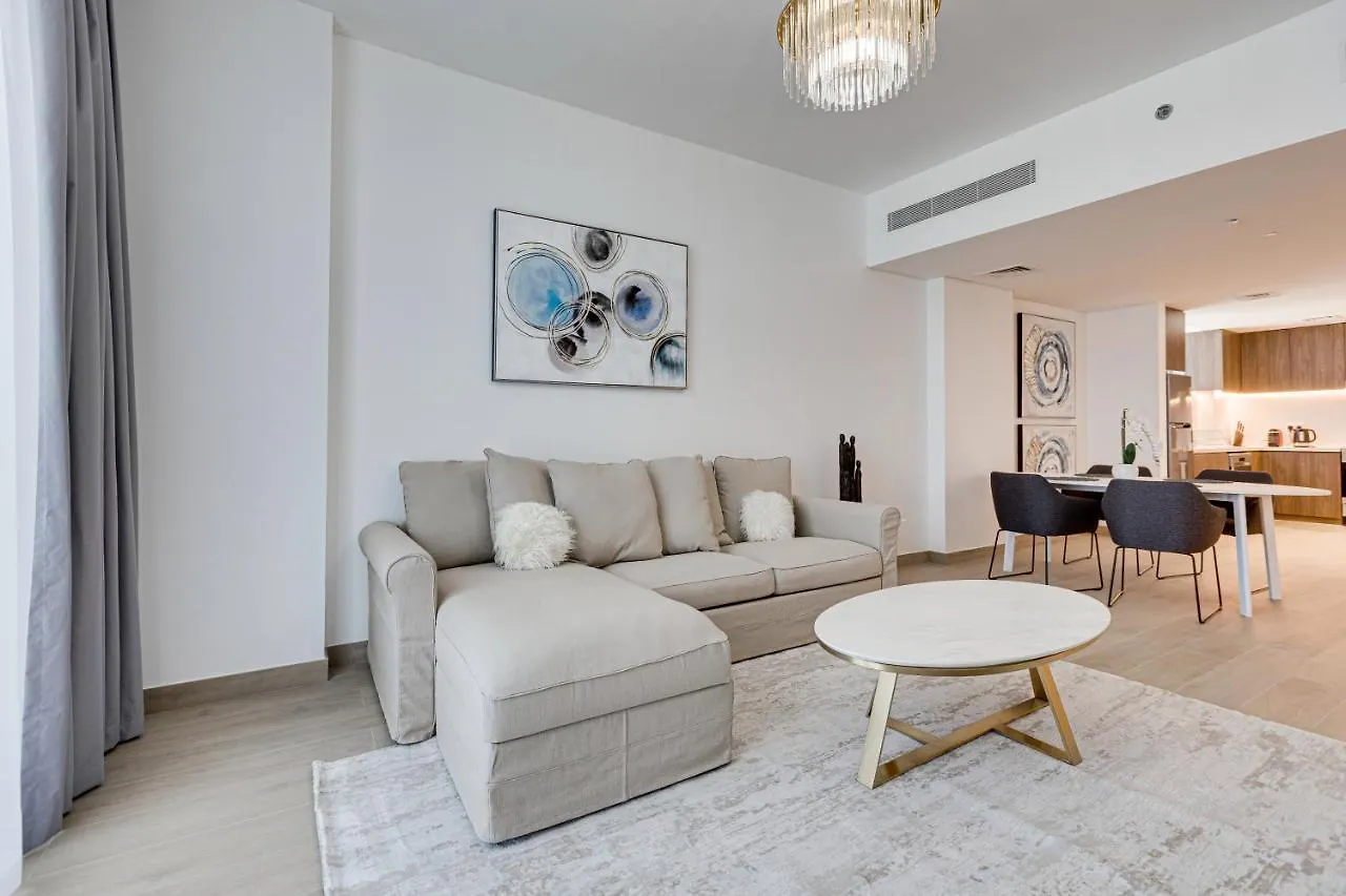 Lovely Sea View Apt La Cote 1 La Mer 1Min To Beach 迪拜