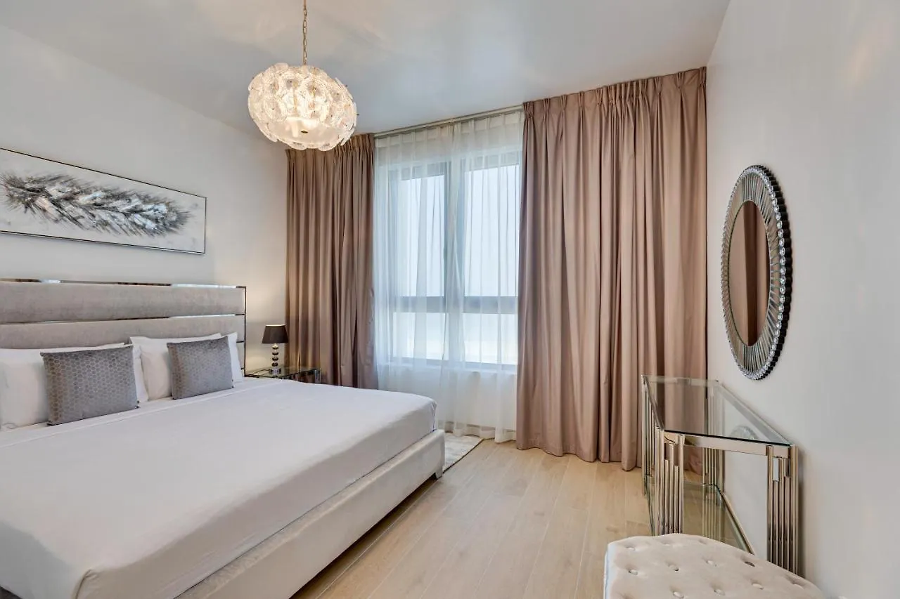 公寓 Lovely Sea View Apt La Cote 1 La Mer 1Min To Beach 迪拜 阿拉伯联合酋长国