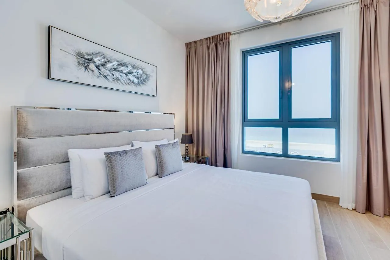 公寓 Lovely Sea View Apt La Cote 1 La Mer 1Min To Beach 迪拜 阿拉伯联合酋长国