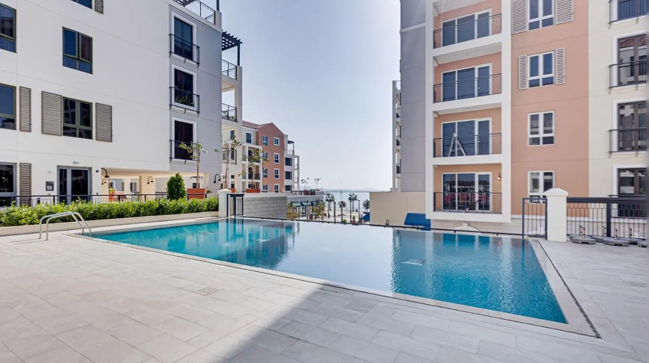 Lovely Sea View Apt La Cote 1 La Mer 1Min To Beach 迪拜 公寓