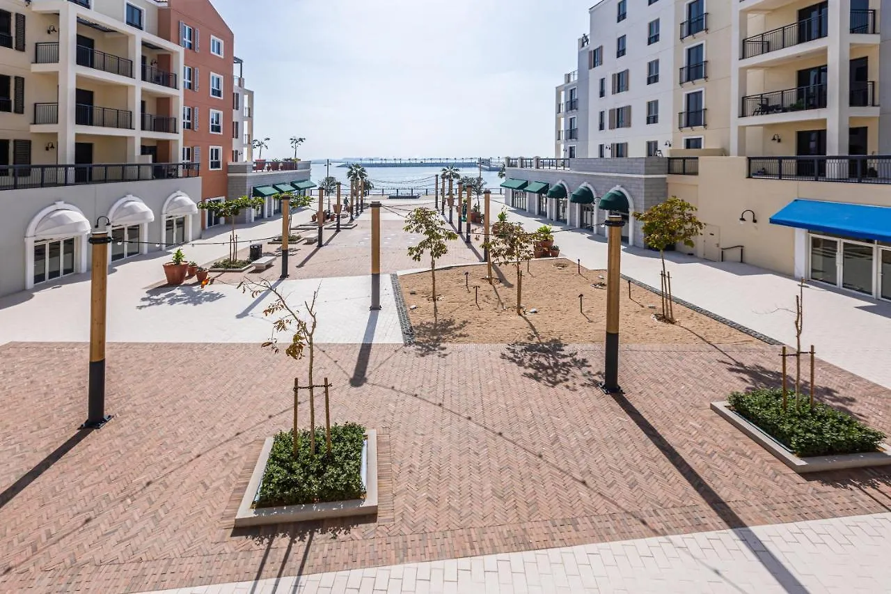 Lägenhet Lovely Sea View Apt La Cote 1 La Mer 1Min To Beach Dubai Förenade Arabemiraten