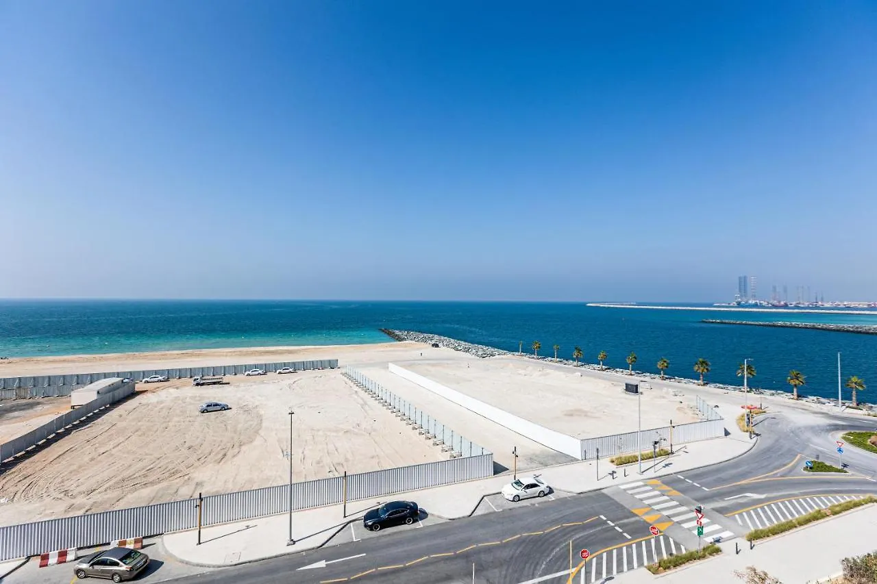 Apartment Lovely Sea View Apt La Cote 1 La Mer 1Min To Beach Dubai